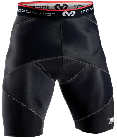 McDavid Cross Compression Shorts (black)