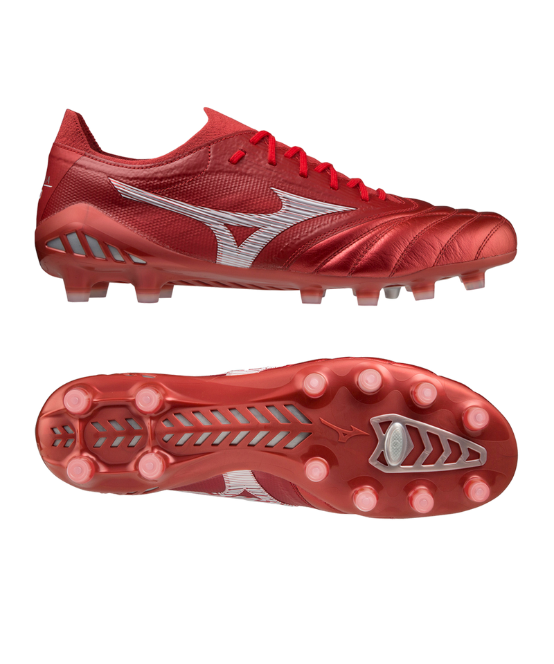 Mizuno Morelia Neo III Beta Passion Red Made in Japan FG