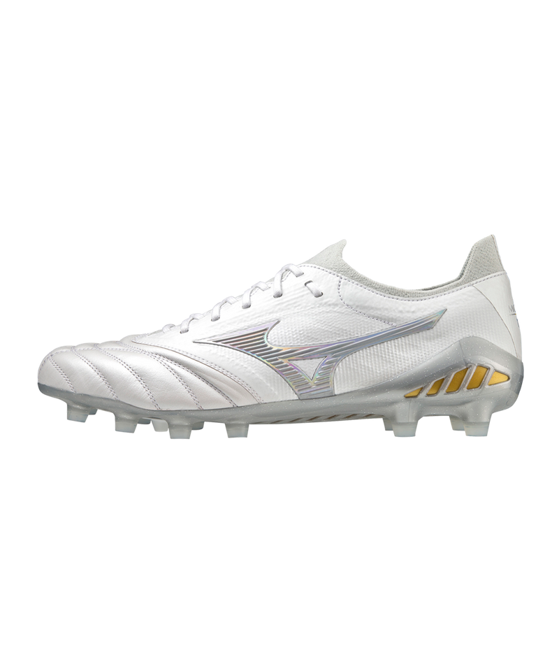 Mizuno Morelia Neo III Elite FG Shining - White