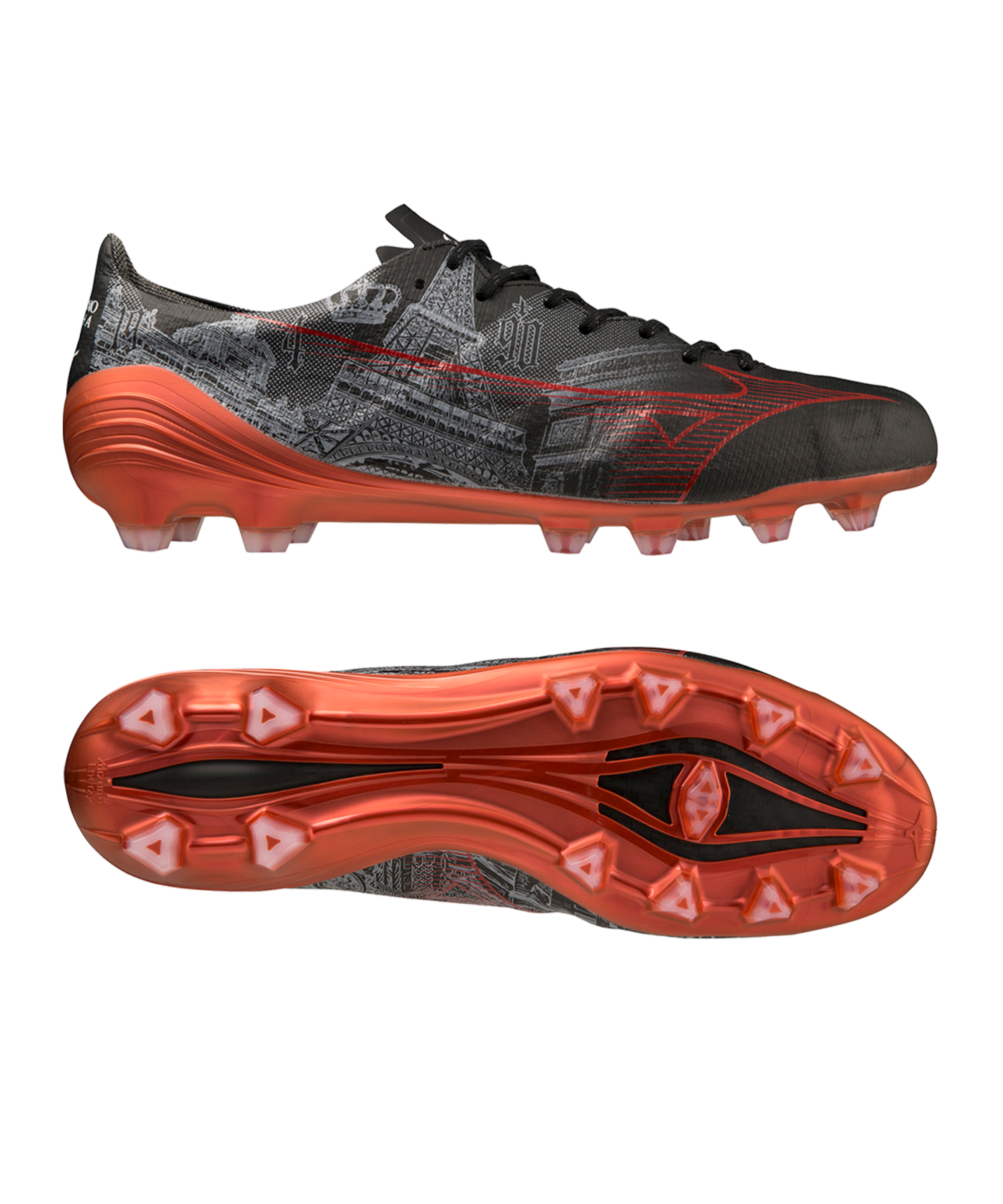 Mizuno Alpha Made in Japan FG Sergio Ramos 4 - Red