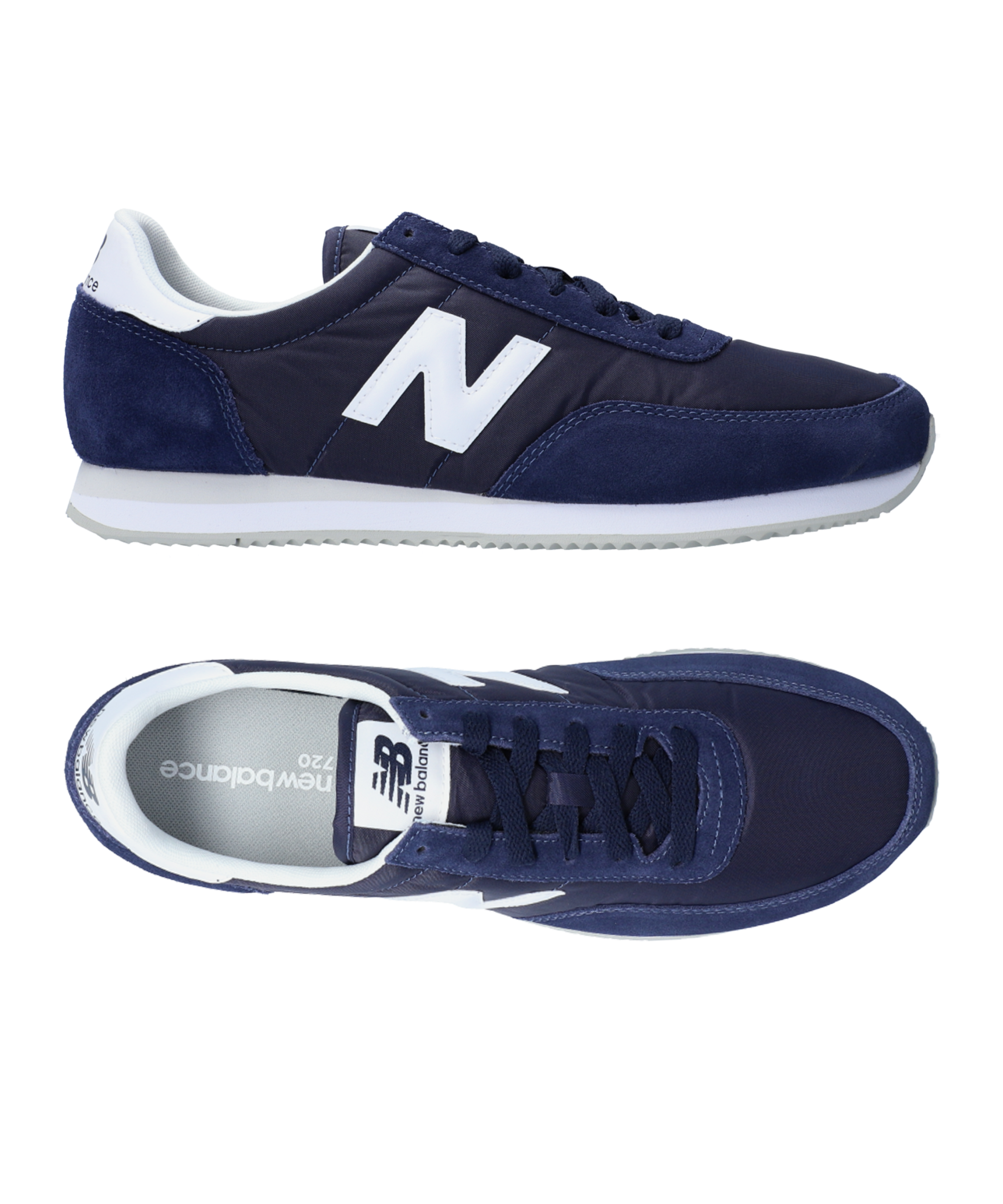 alfiler En segundo lugar Contento New Balance 720 F0AB - White