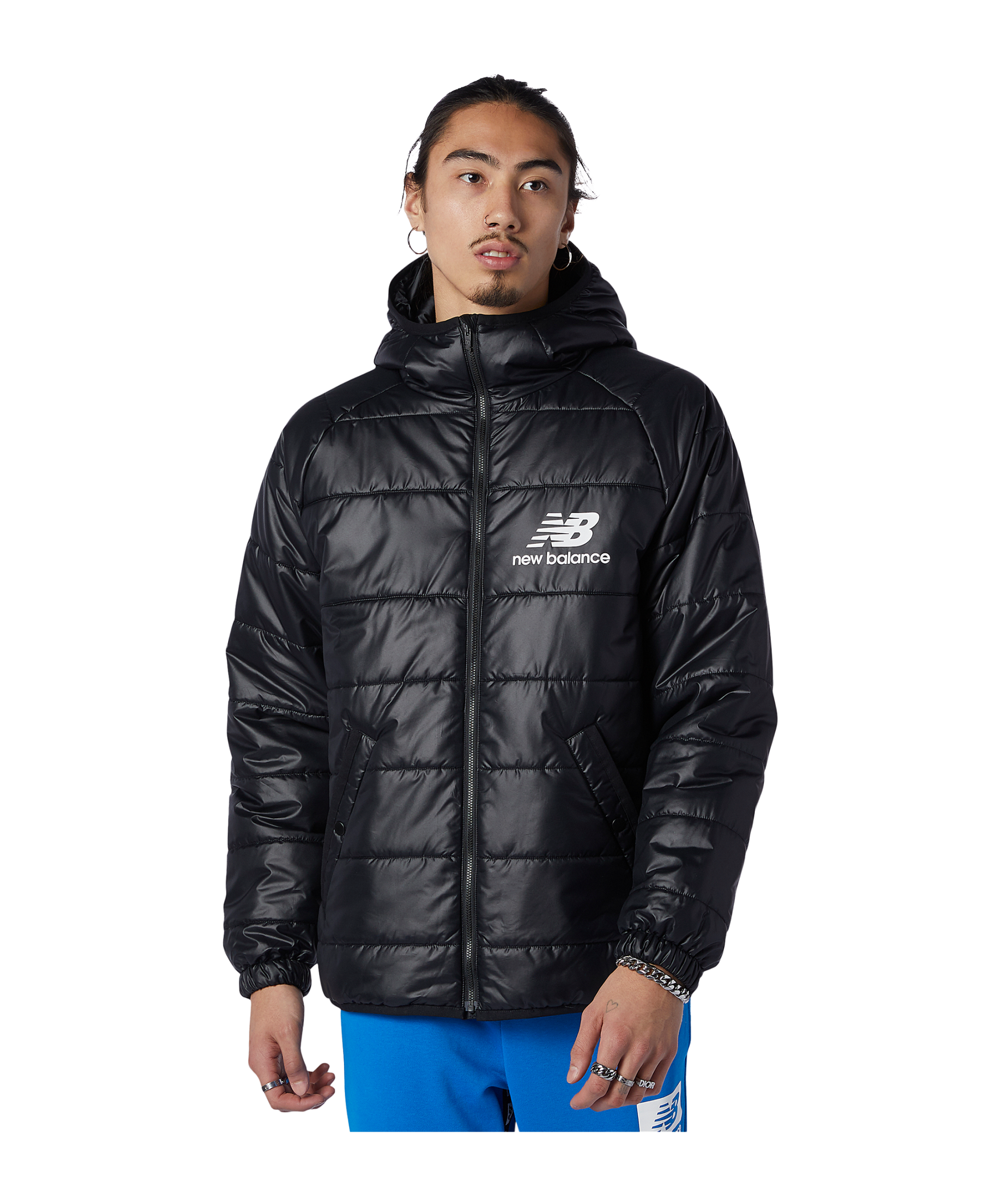 New Balance Athletics Winterized Puffer Jacket FBK - Nero