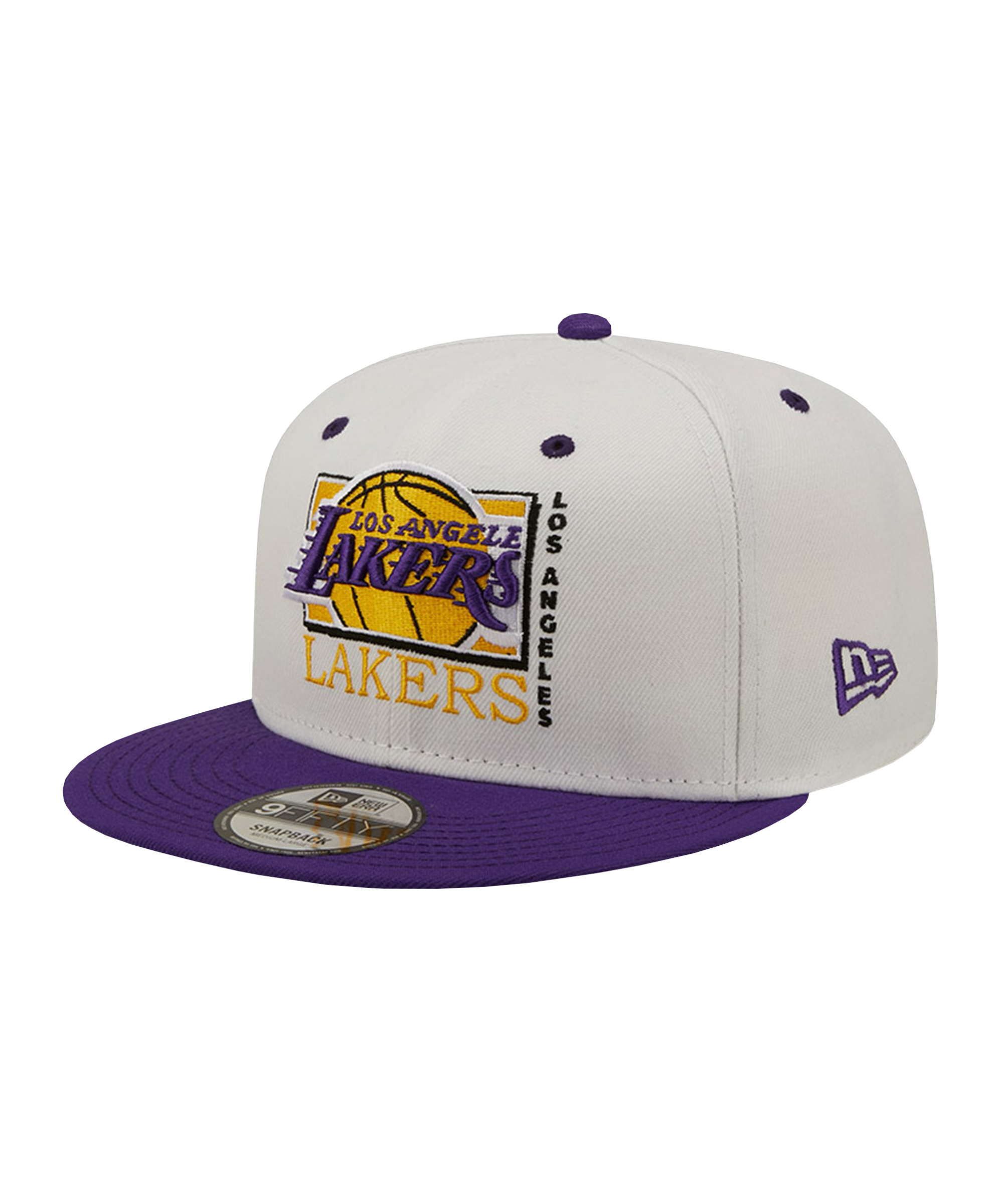 New Era La Lakers Purple 9FIFTY Snapback Hat