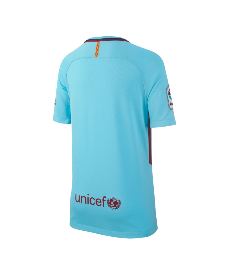 ondersteuning amusement shuttle Nike FC Barcelona Shirt Away 2017/2018 Kids - Blauw