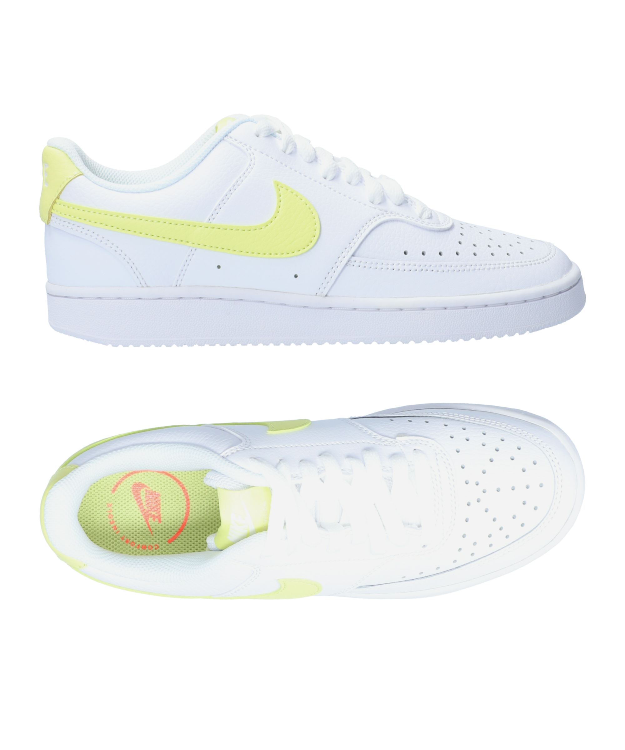 Nike Court Vision Low Women - Yellow