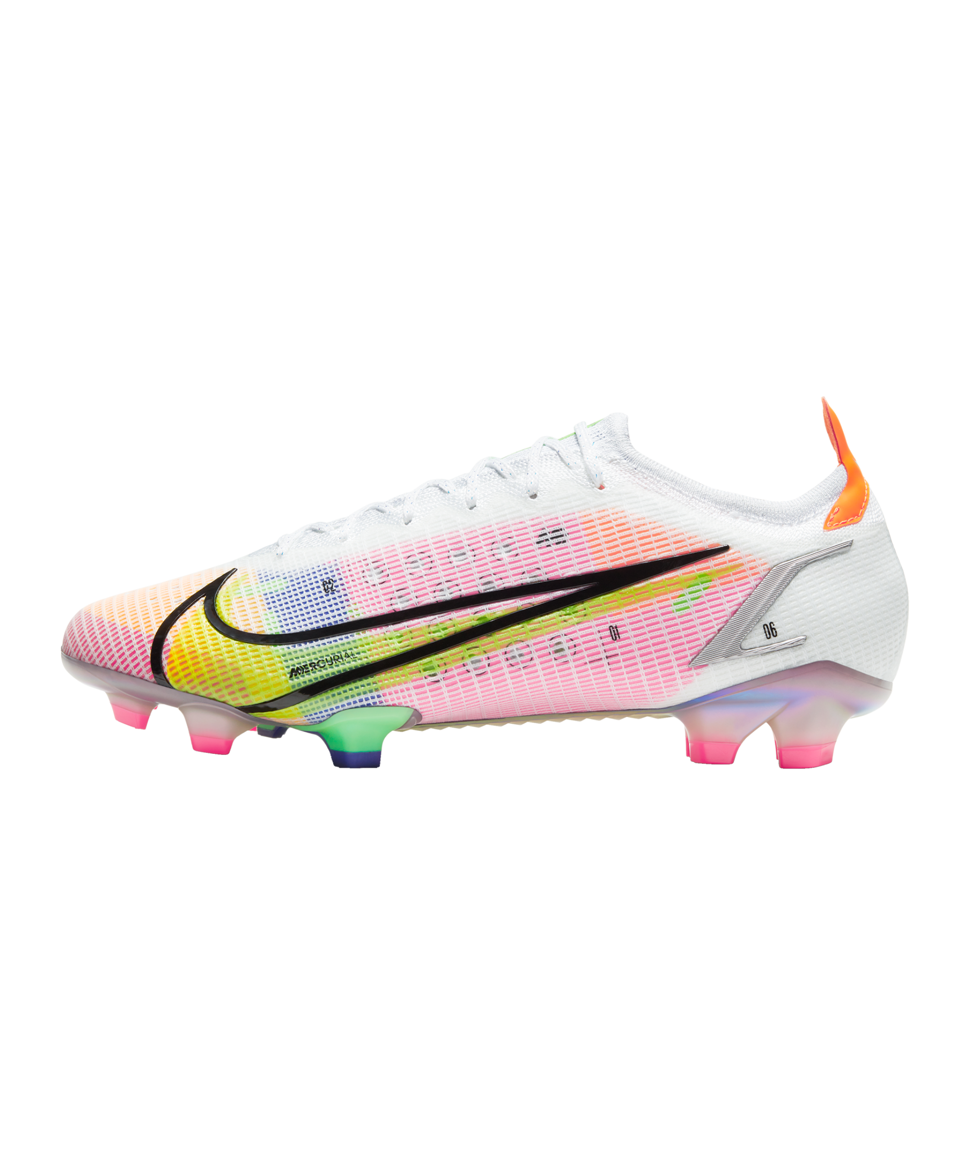 Nike Mercurial Vapor Dragonfly 14 Elite FG - White & Metallic