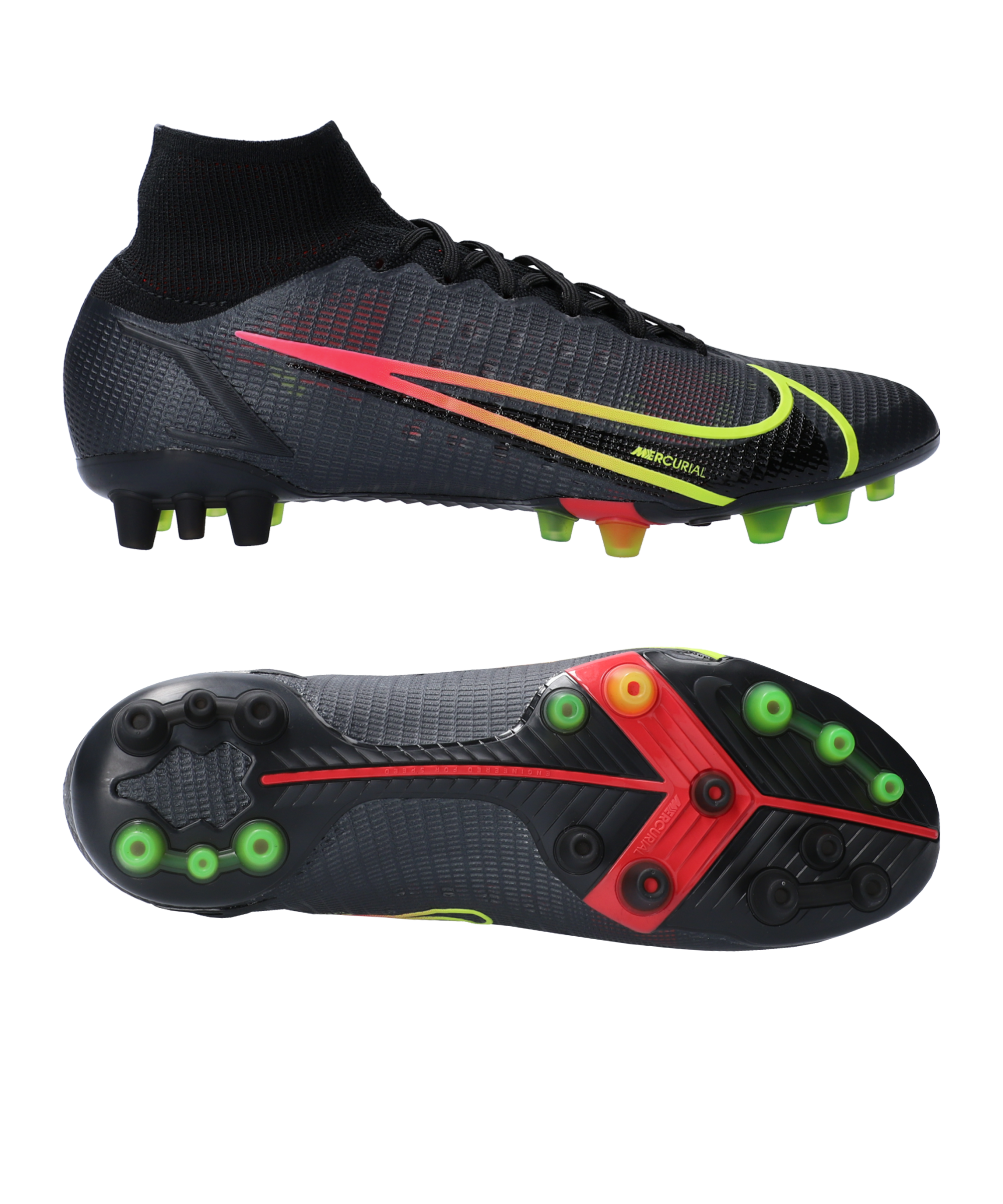 Nike Mercurial Superfly VIII Black X Prism Elite AG