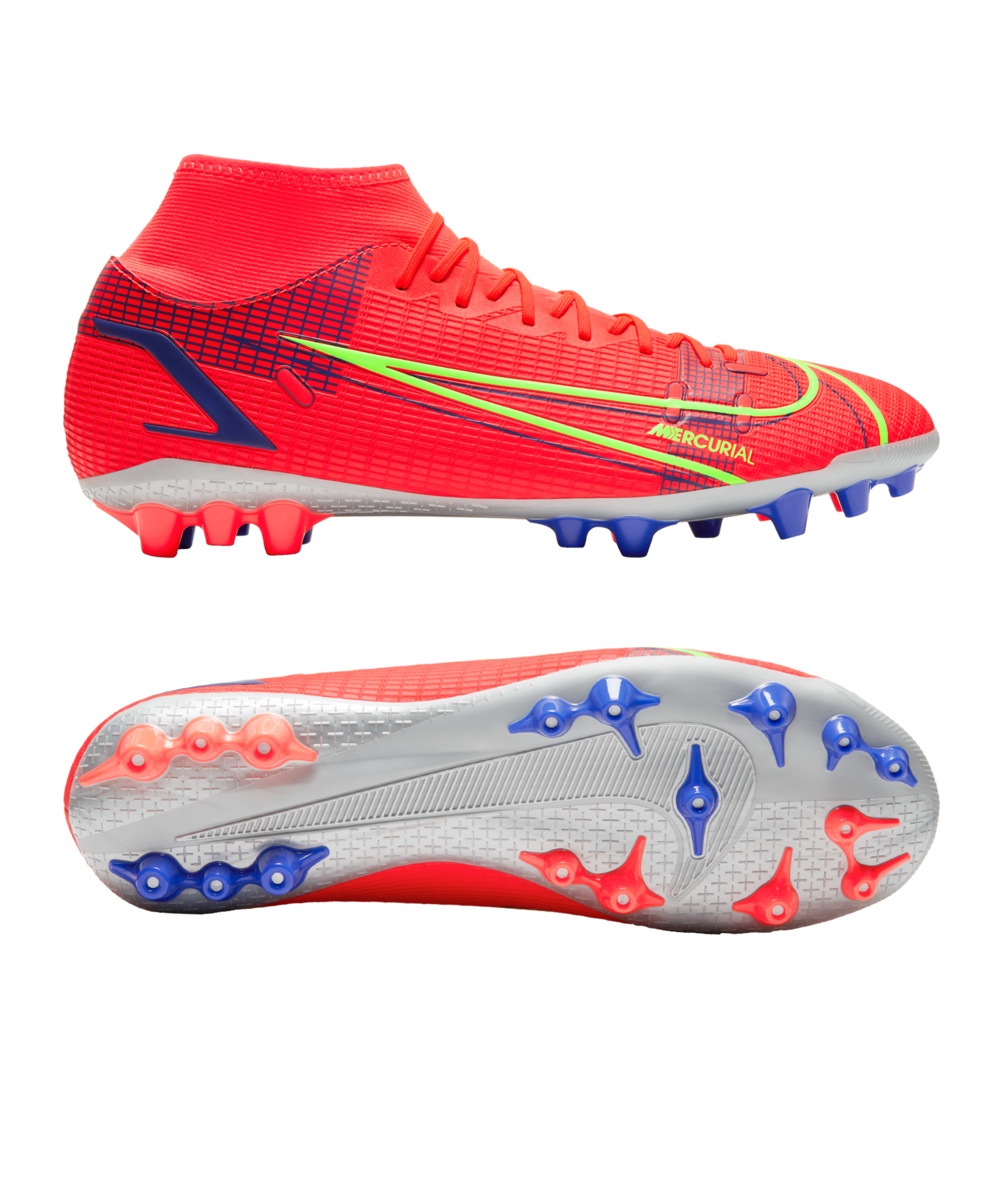 Nike Mercurial Superfly VIII Spectrum Academy AG - Red