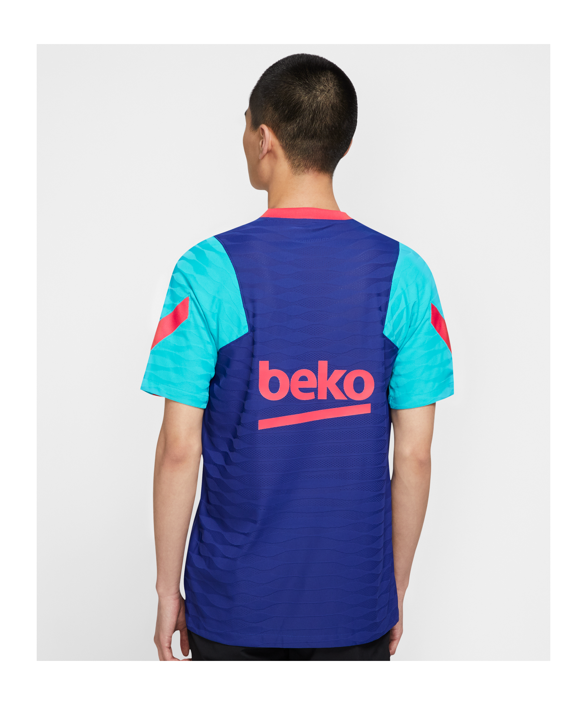 Nike FC Barcelona Vaporknit Strike T-Shirt - Red