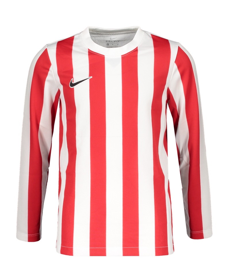 Nike red and store white striped shirt