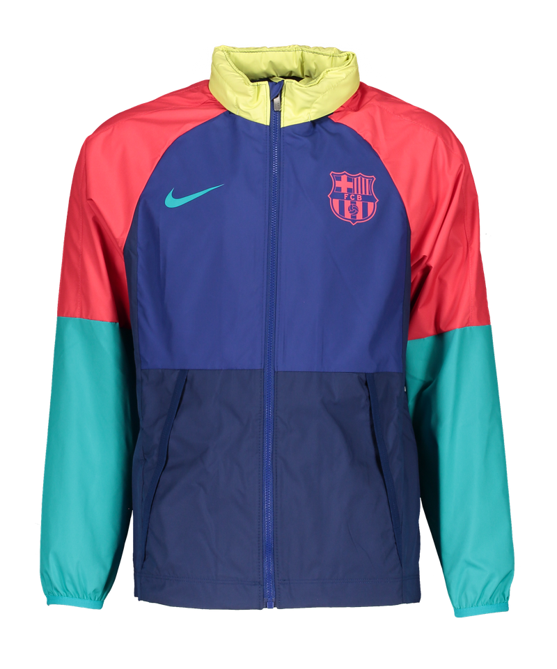 Overeenkomstig Dicteren Spookachtig Nike FC Barcelona Jacket Kids - Blue