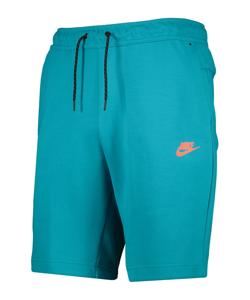 tieners aanplakbiljet Bewust worden Nike Tech Fleece Short - Turquoise