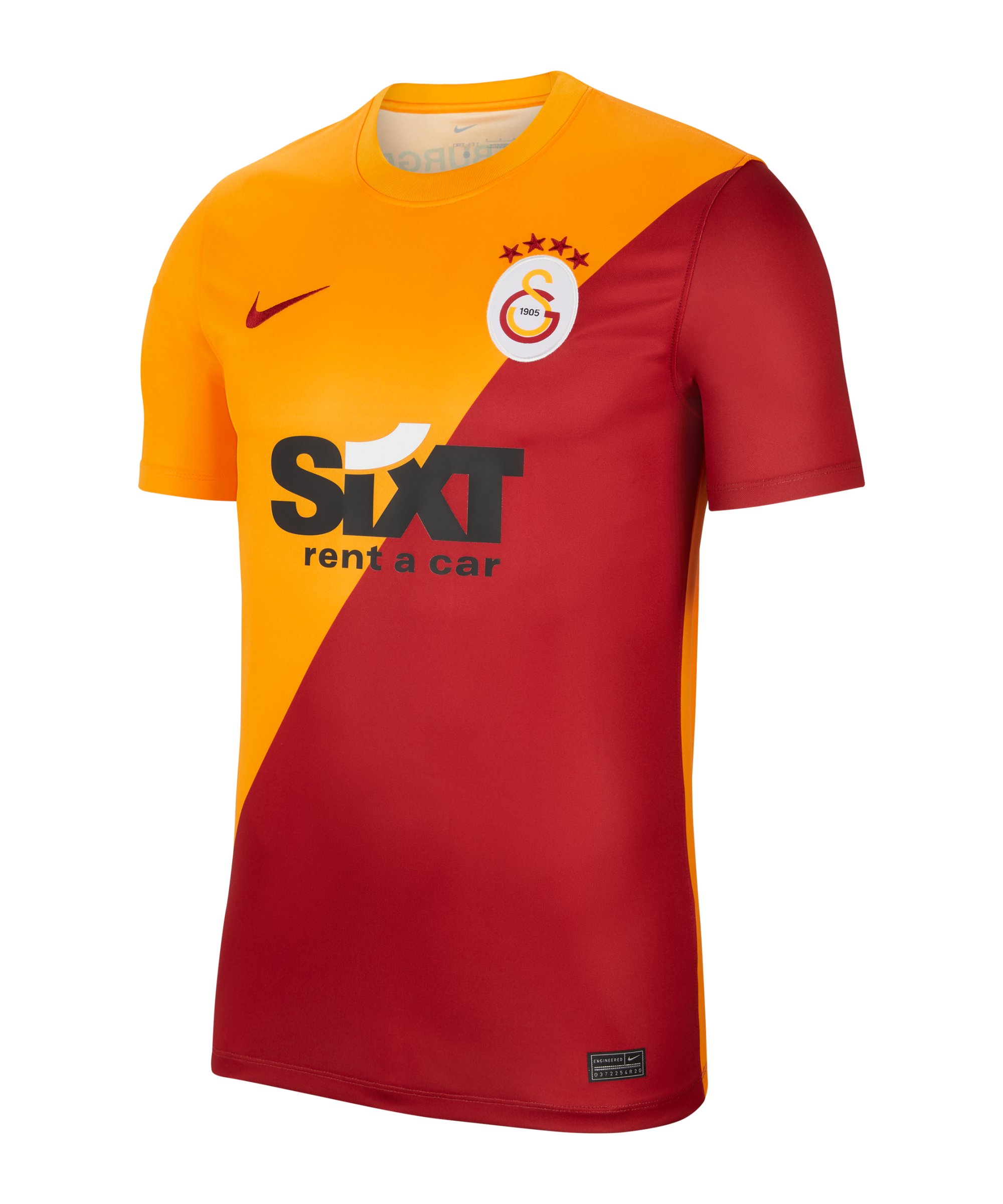 Magnetisch Gelijk Catastrofe Nike Galatasaray Istanbul Shirt Home 2021/2022 - Orange