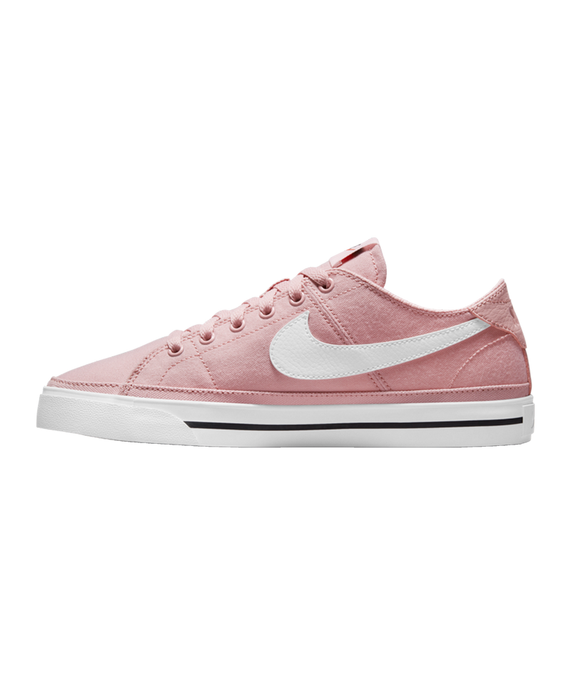 Baskets à scratch court legacy blanc rose fille - Nike