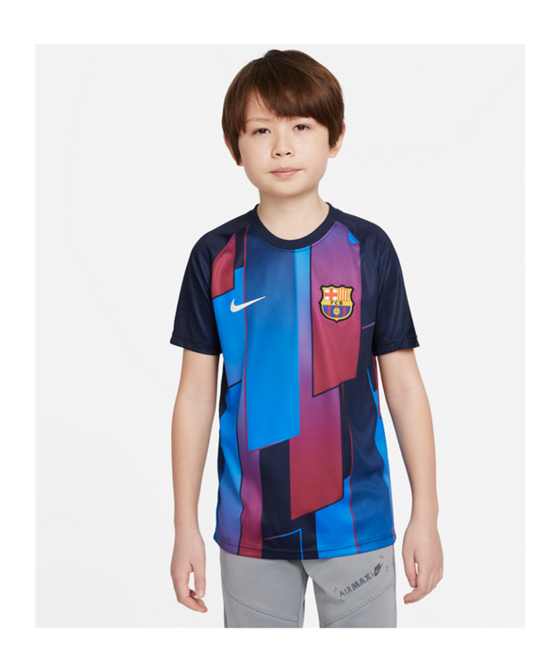praktijk bundel bijvoeglijk naamwoord Nike FC Barcelona Prematch Shirt 2021/2022 Kids - Blauw