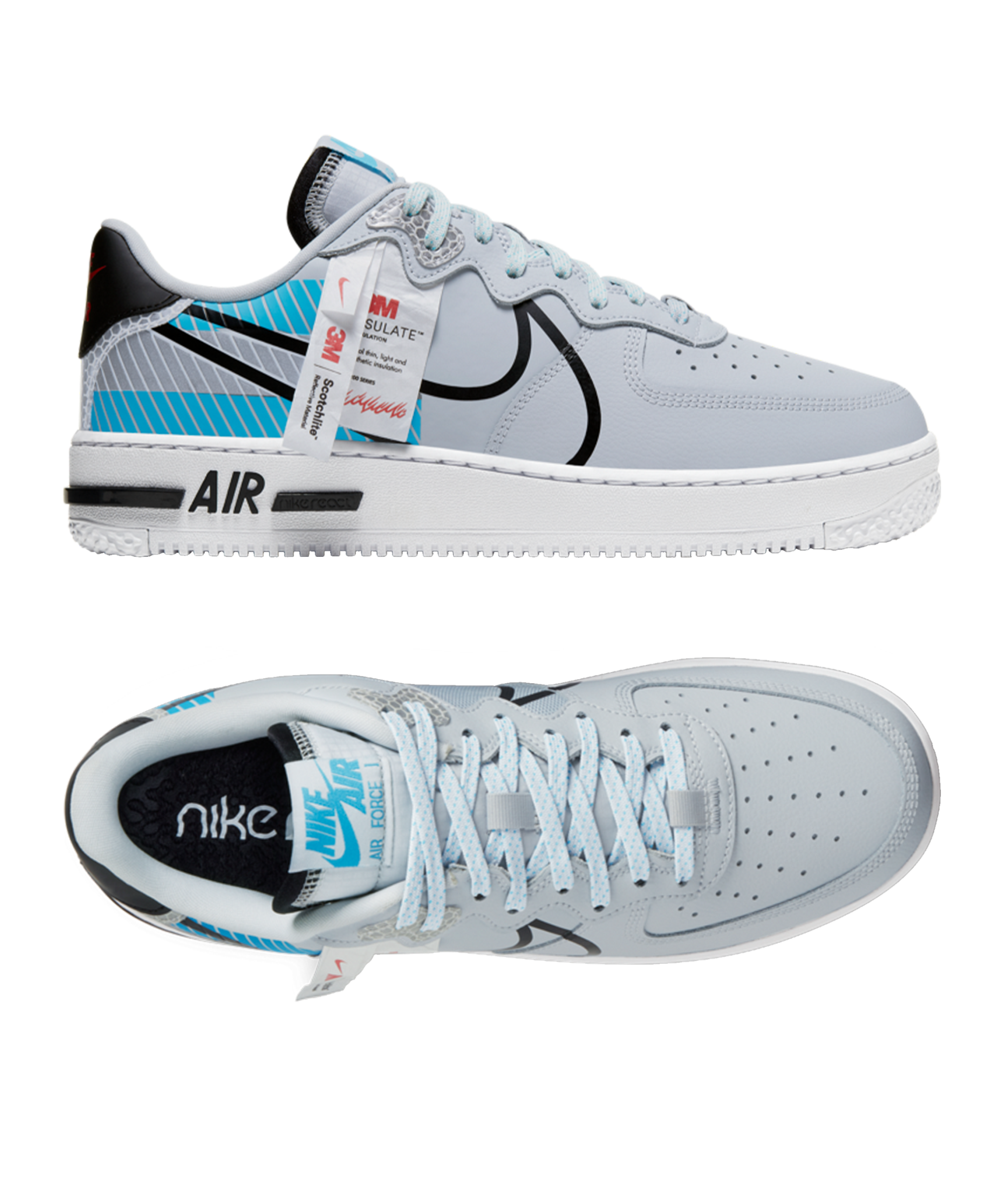 Nike Air Force 1 React Men's Shoes, Size: 8