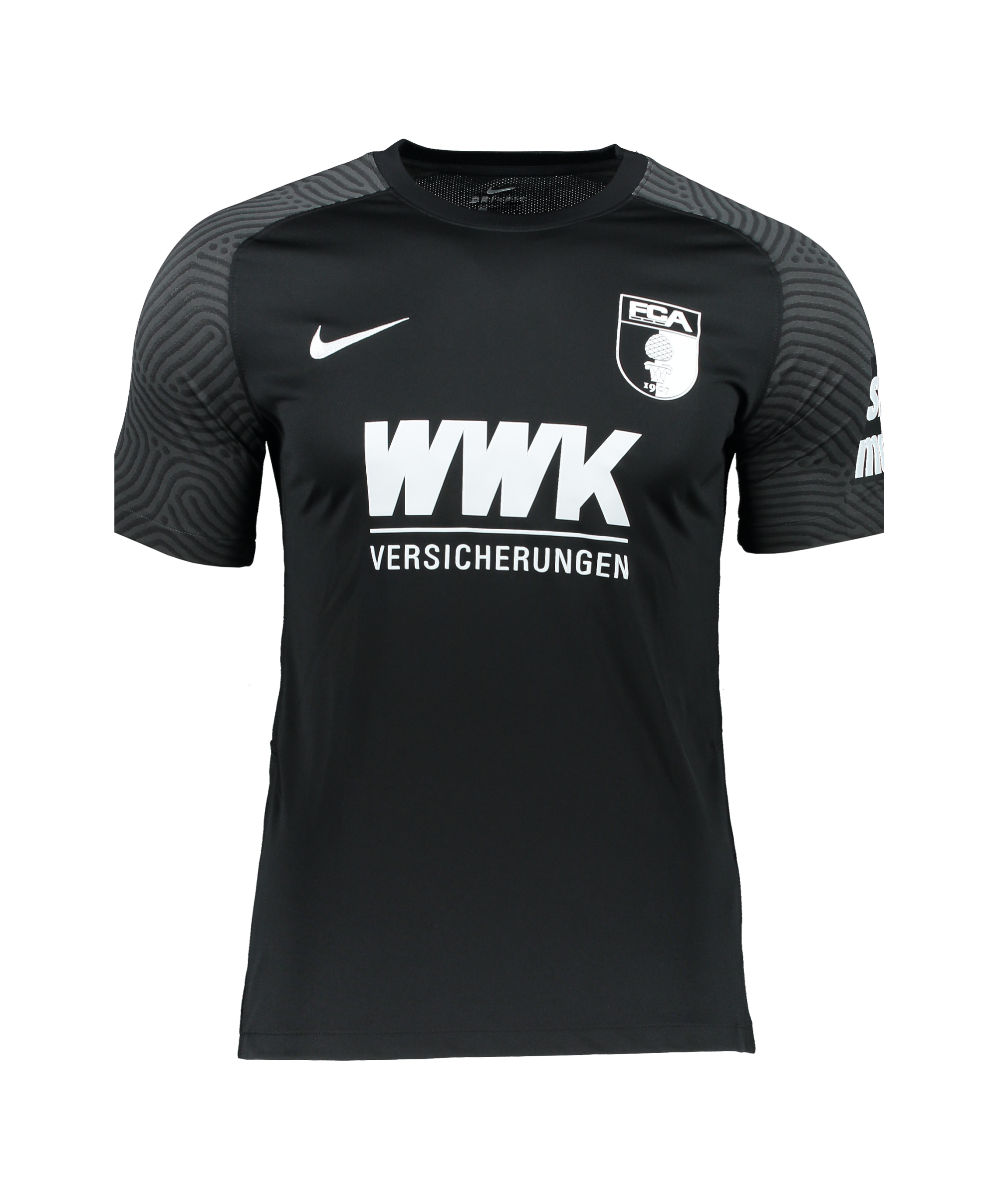 Nike Fc Augsburg Shirt 3rd 21 22 Black