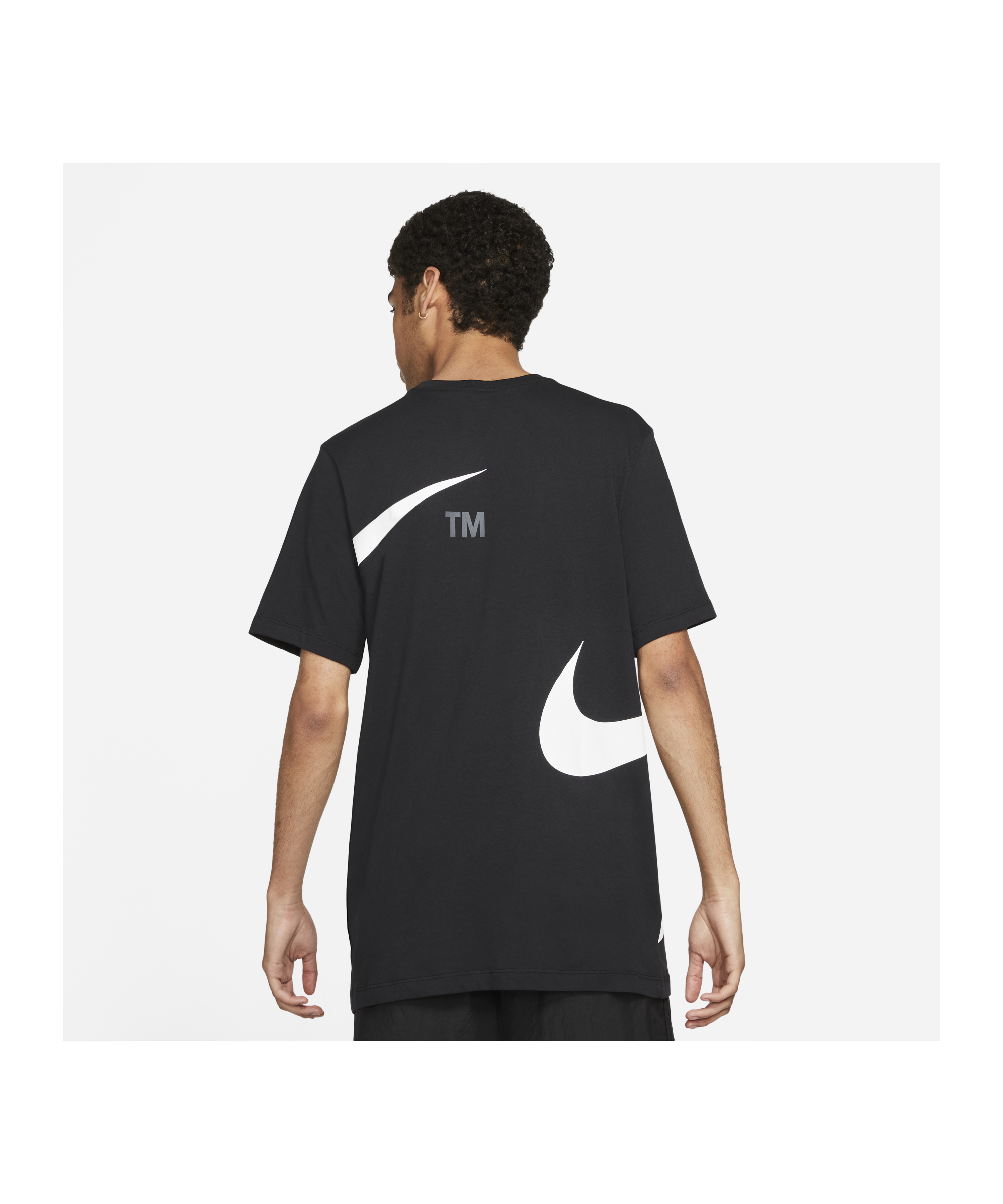 matiz Rareza Adular Nike Big Swoosh T-Shirt - Black