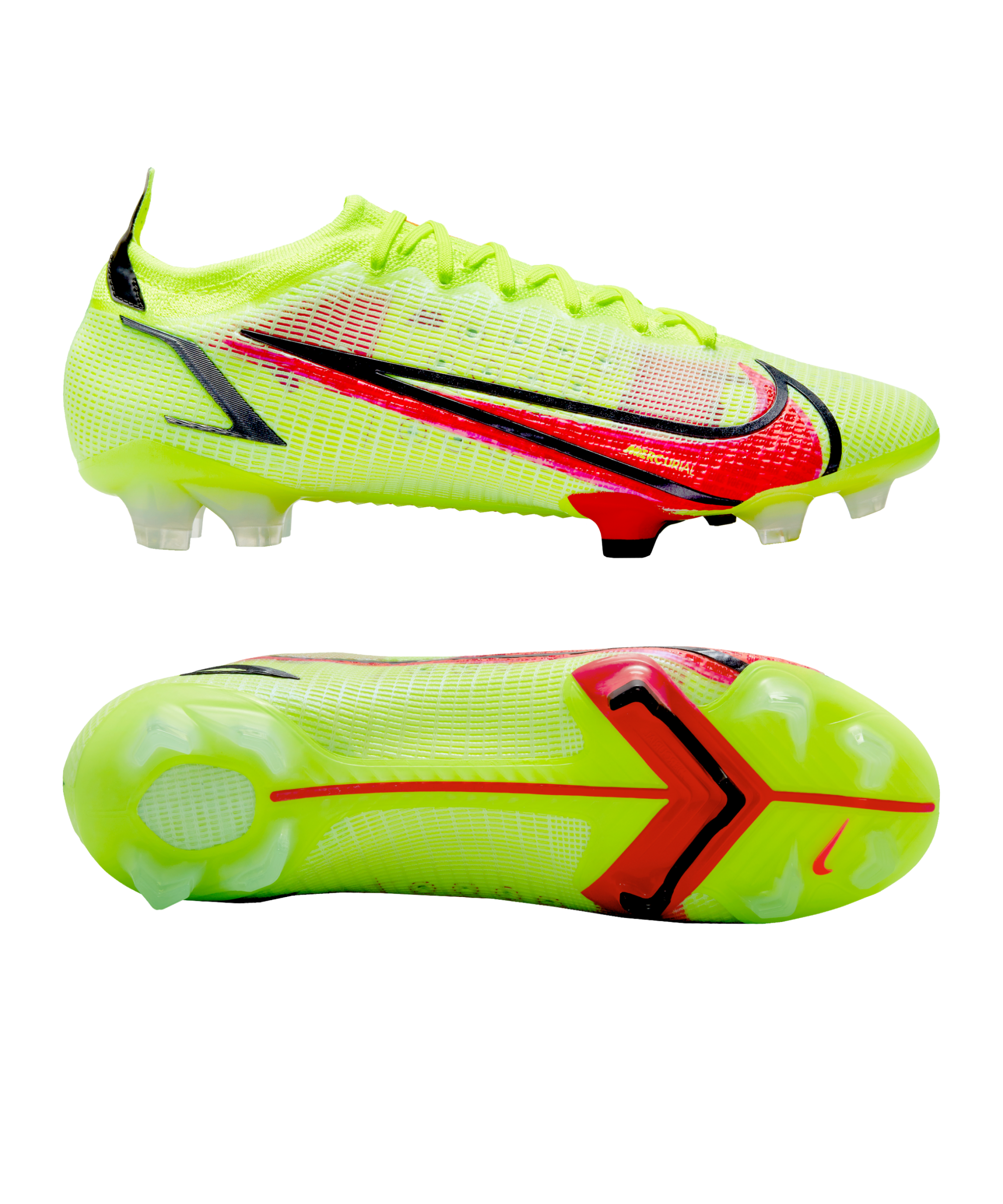 Nike Mercurial Vapor 14 Elite Fg in Yellow for Men