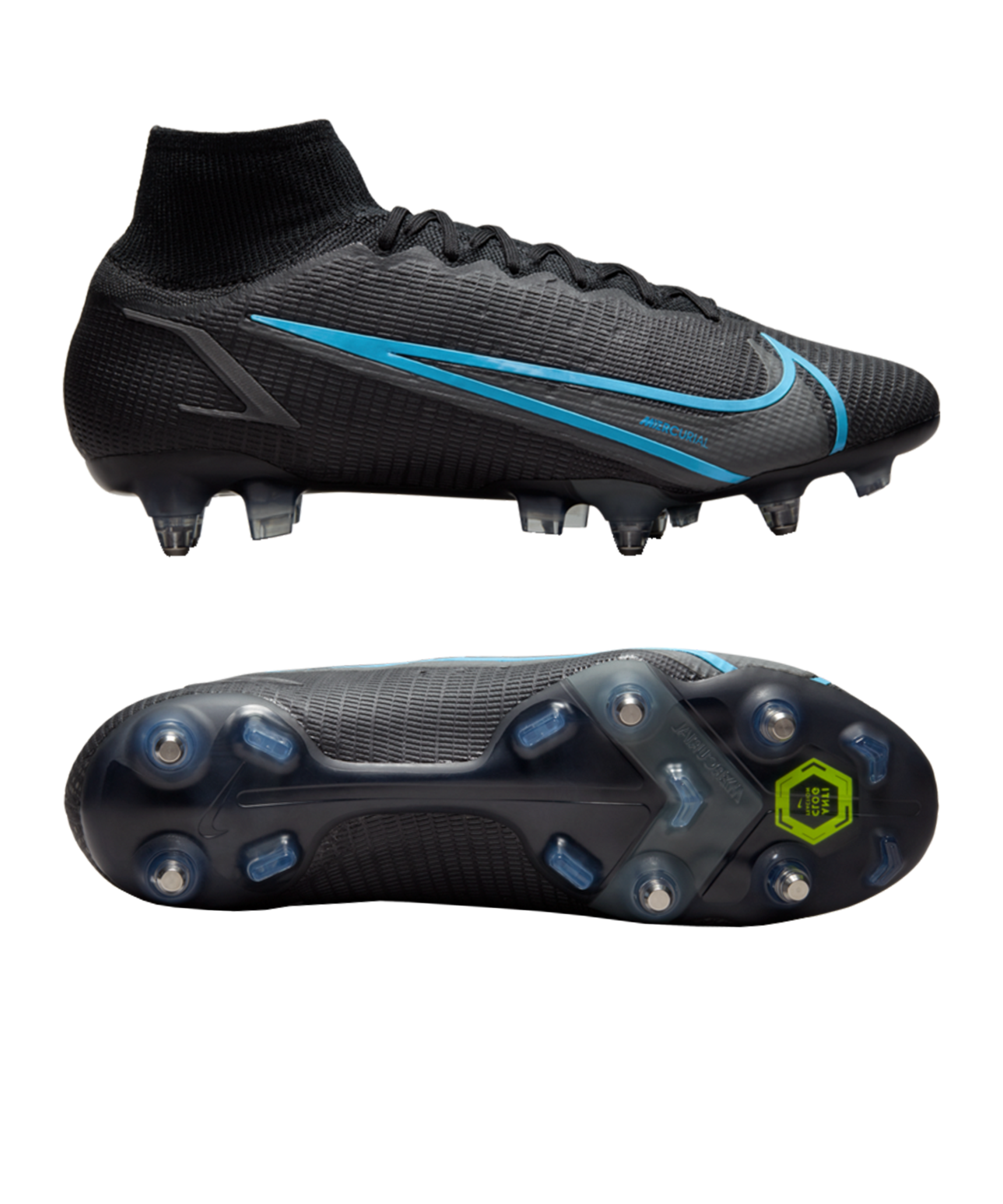 Nike Mercurial Superfly VIII Shadow Elite SG-Pro AC - Black