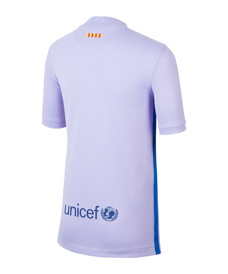 vrachtauto Vertellen militie Nike FC Barcelona Shirt Away 2021/2022 Kids - paars