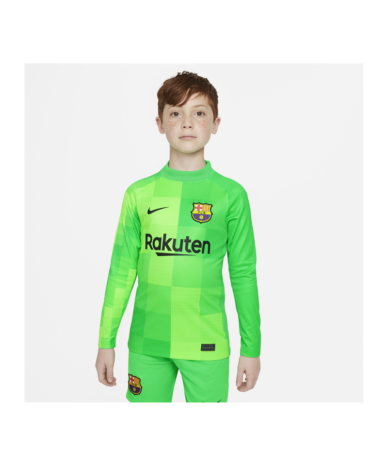 Nike FC Barcelona GK-Shirt 21/22 Kids Groen