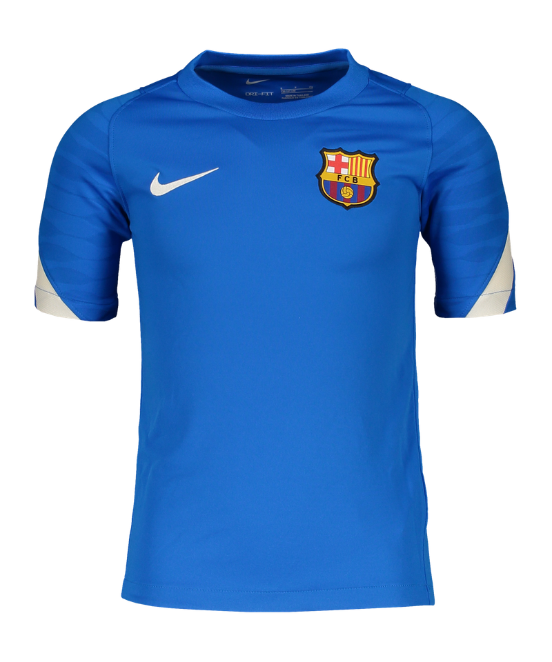 toon Grit spion Nike FC Barcelona Strike T-Shirt Kids - Blue