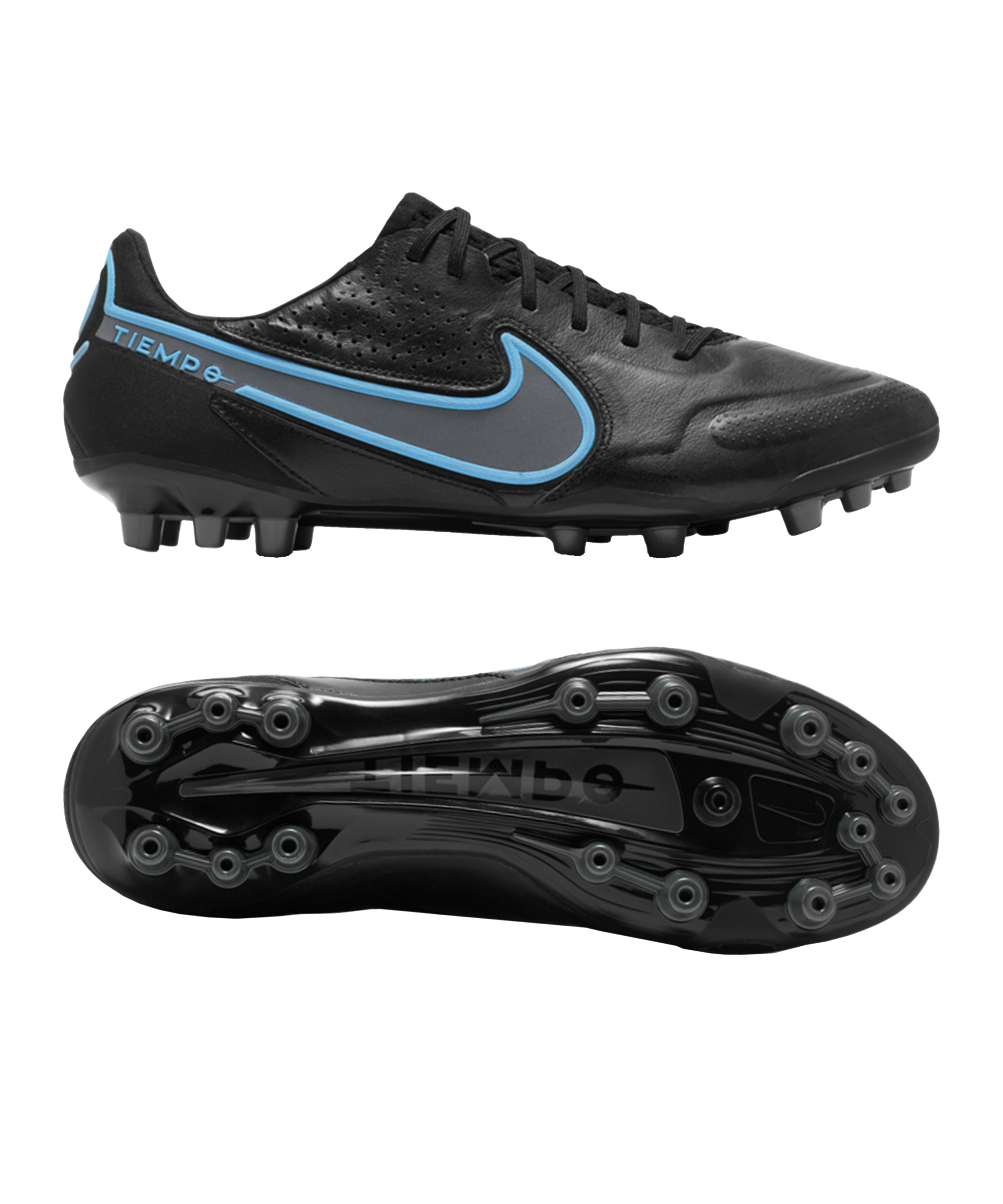 Nike Tiempo Legend IX Renew Elite AG-Pro - Black