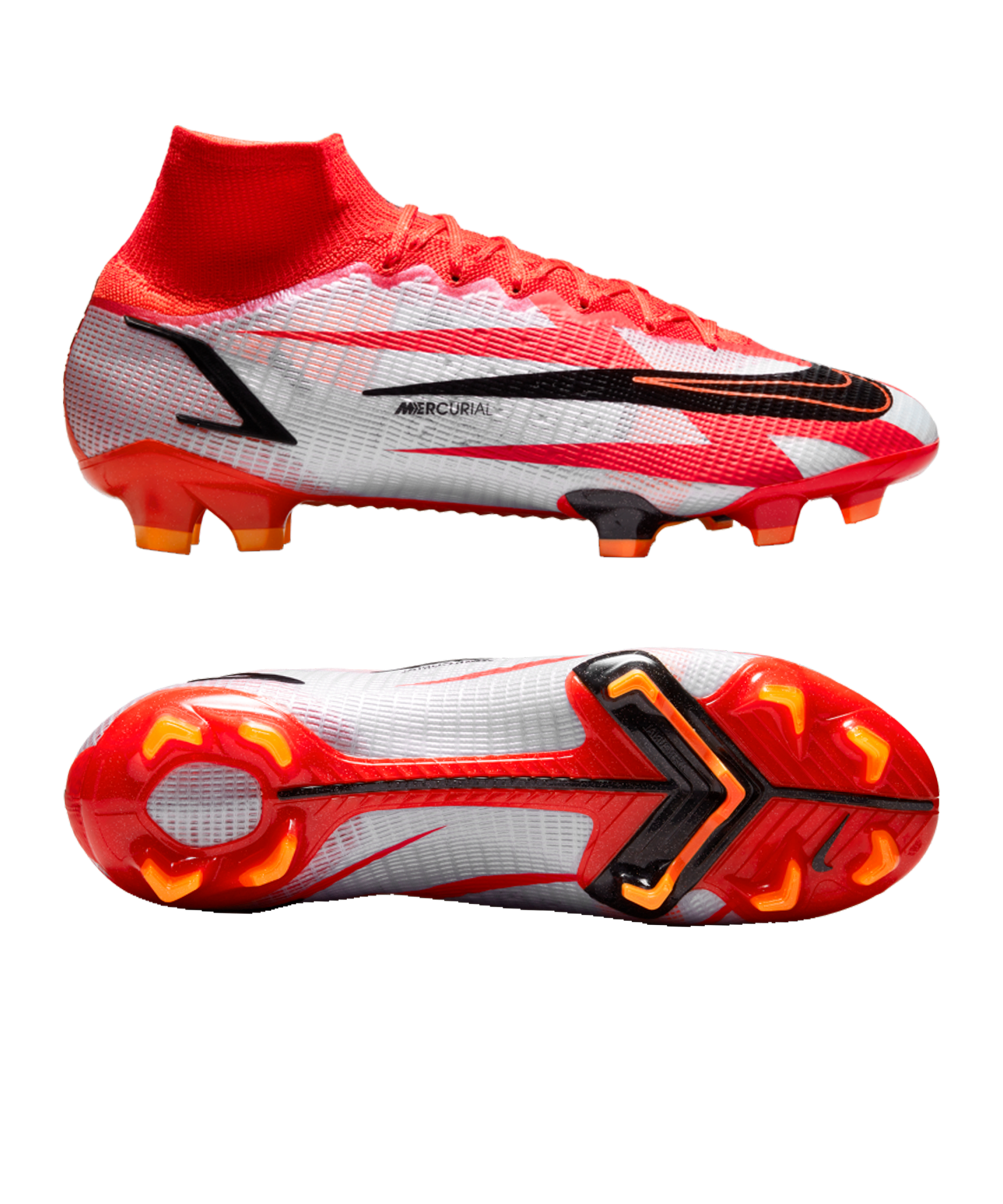 Adiccion acerca de considerado Nike Mercurial Superfly VIII Elite CR7 Spark Positivity FG - Red