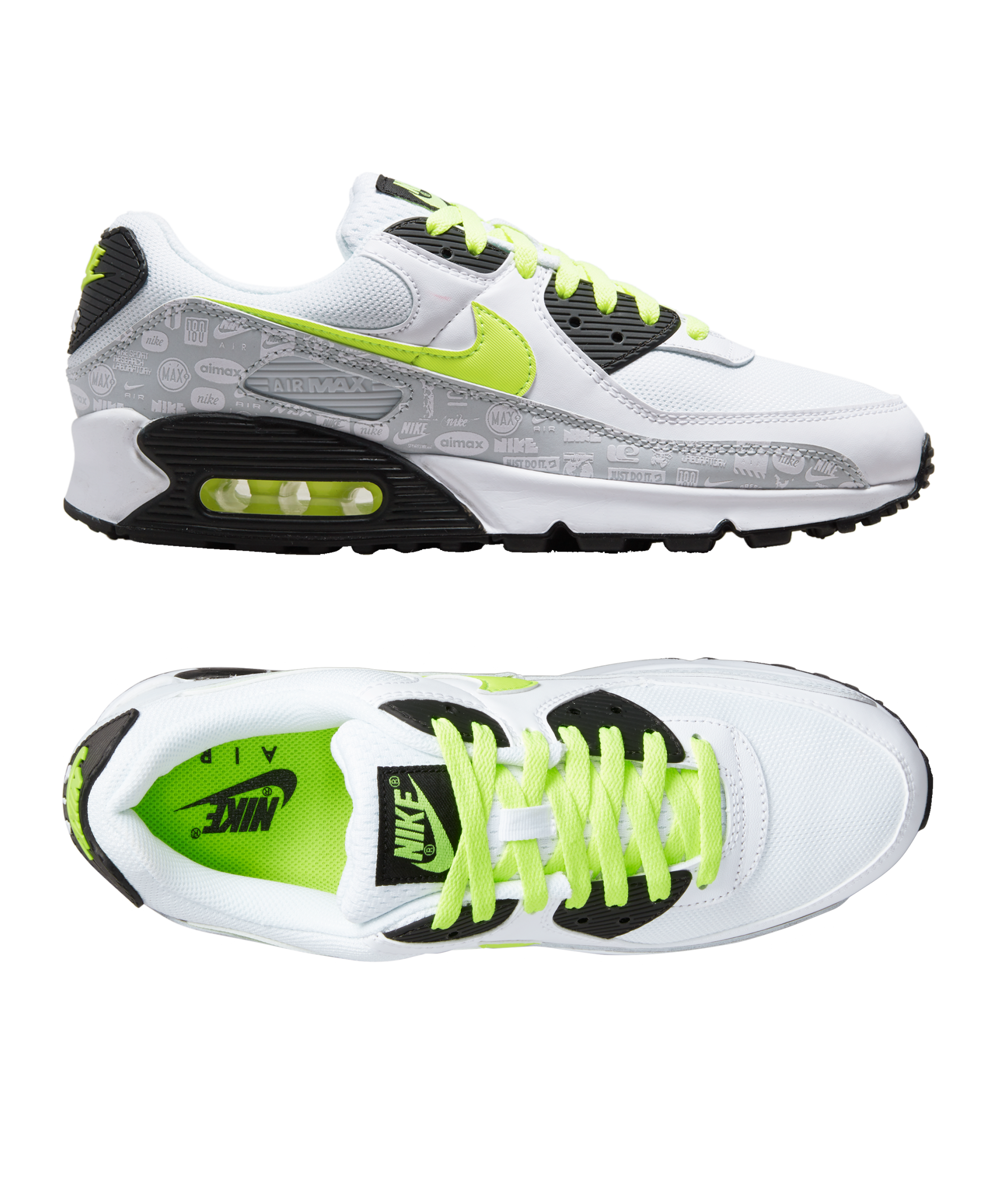 Air max 90 2025 giallo fluo