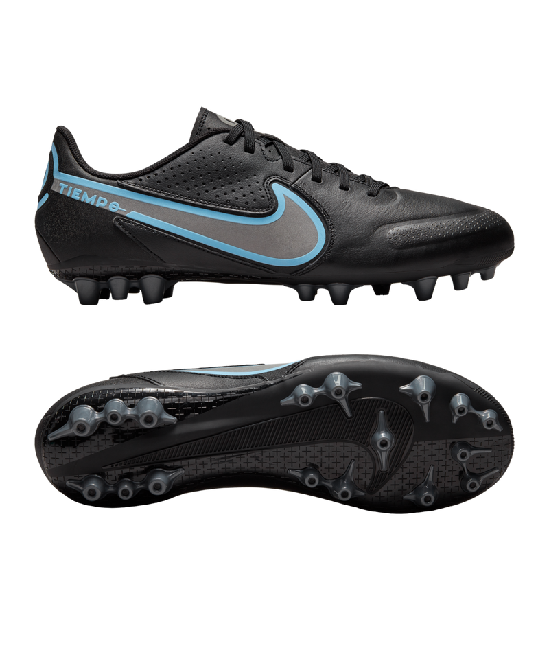 Nike tiempo store legend ag black