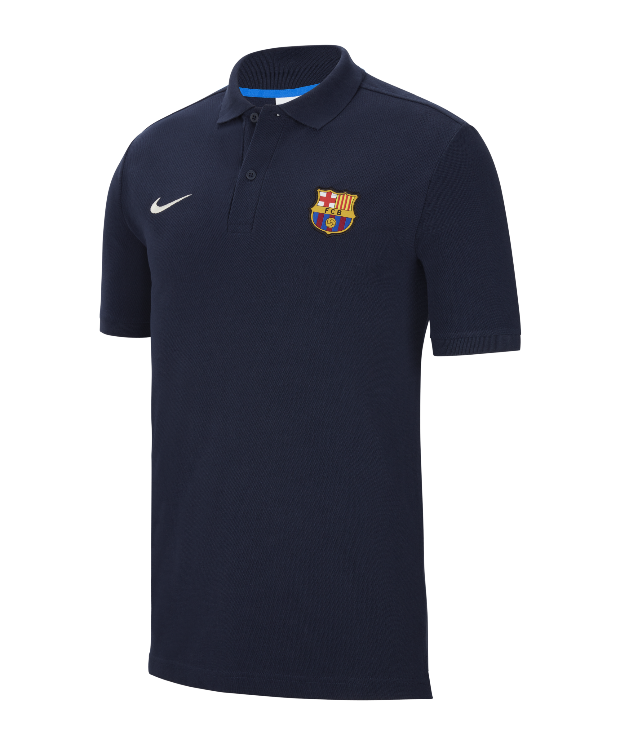 holte Realistisch herstel Nike FC Barcelona Poloshirt - Blue