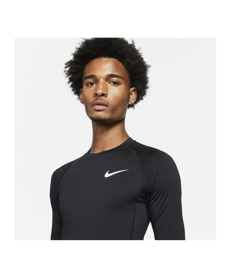 Nike Pro Undershirt l/s - Black