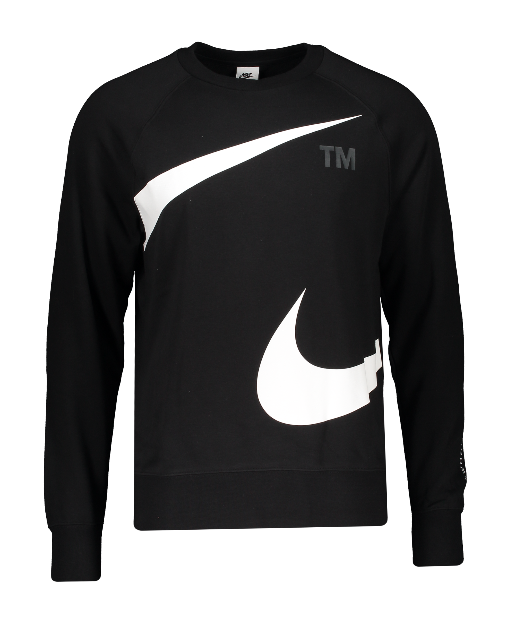 Supreme Nike Swoosh Sweater Black