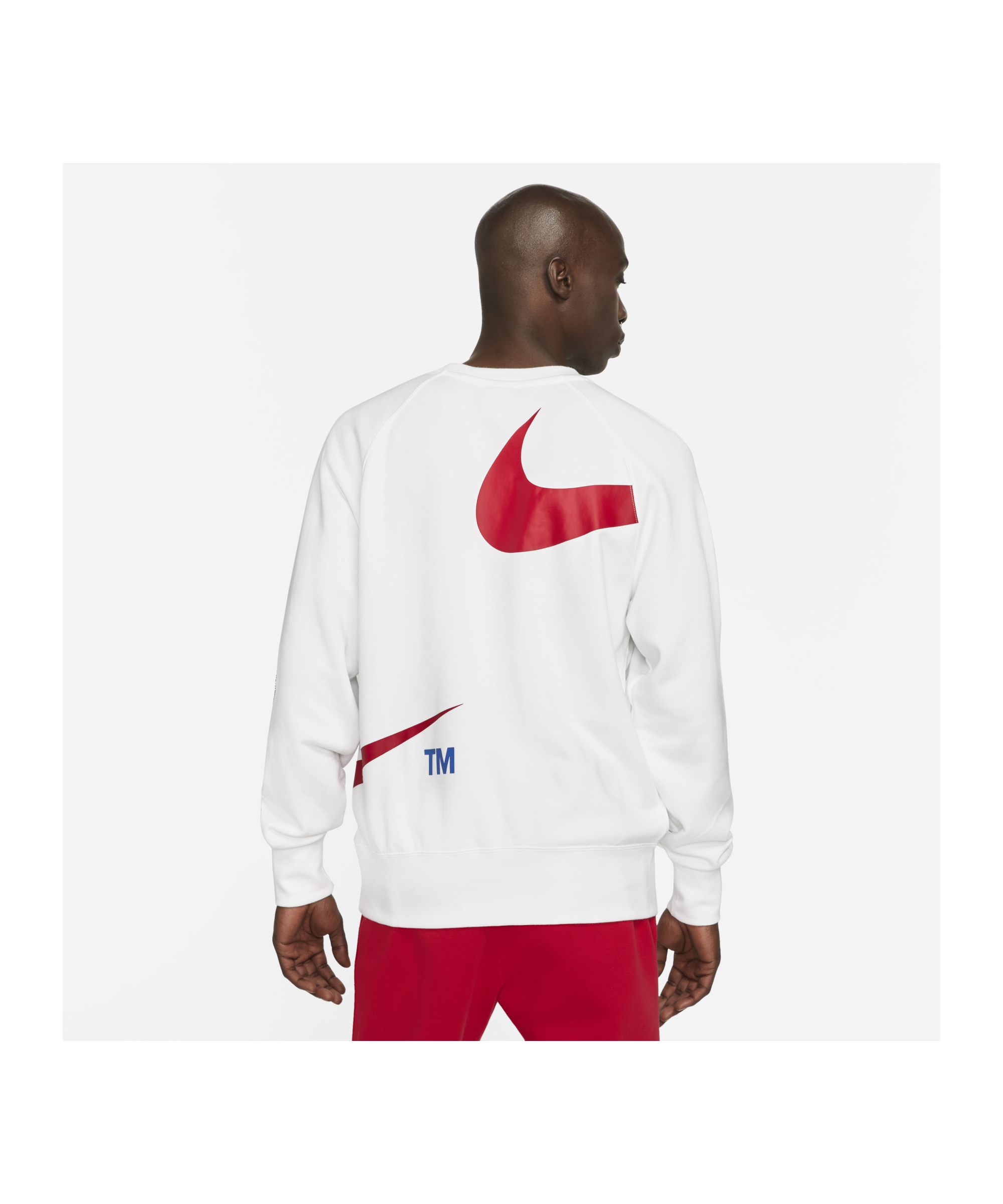 Nike Swoosh Fleece Sweatshirt - Red