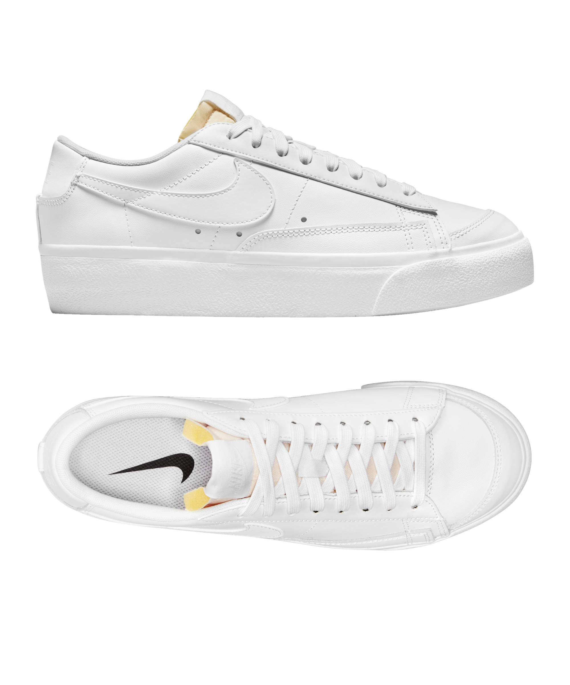 nike platform shoes black