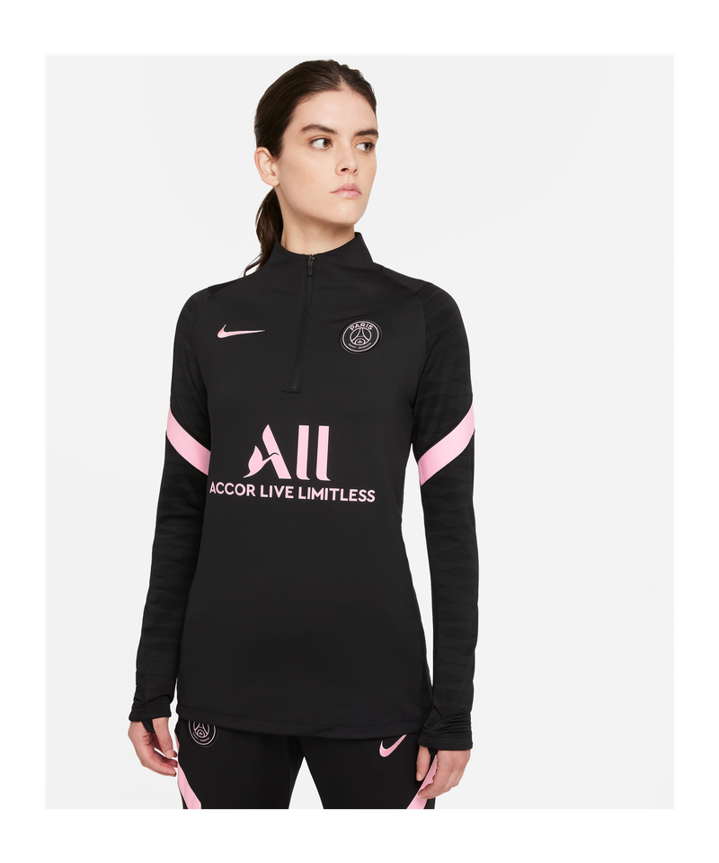 naaien Landelijk Goedaardig Nike Paris St. Germain Strike Drill Top Women - Black