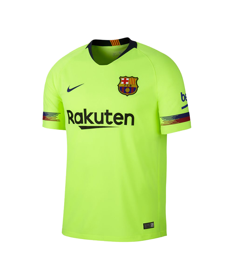 buitenspiegel heilige Indringing Nike FC Barcelona Shirt Away 2018/2019 - Geel