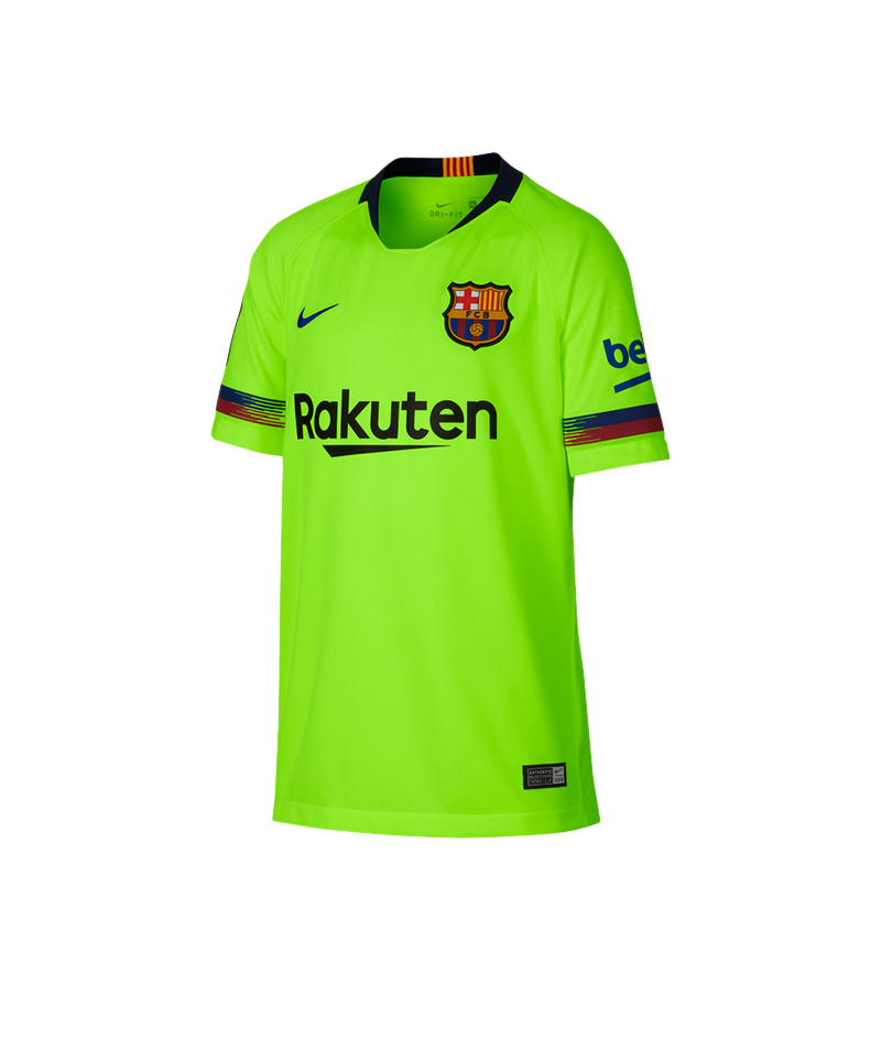 Gewoon overlopen President Luchten Nike FC Barcelona Shirt Away Kids 2018/2019 - Yellow