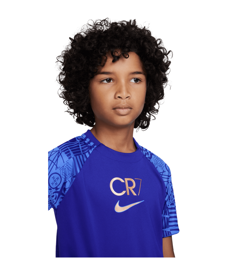 Macadam Vergevingsgezind Aktentas Nike CR7 T-Shirt Kids - Blauw