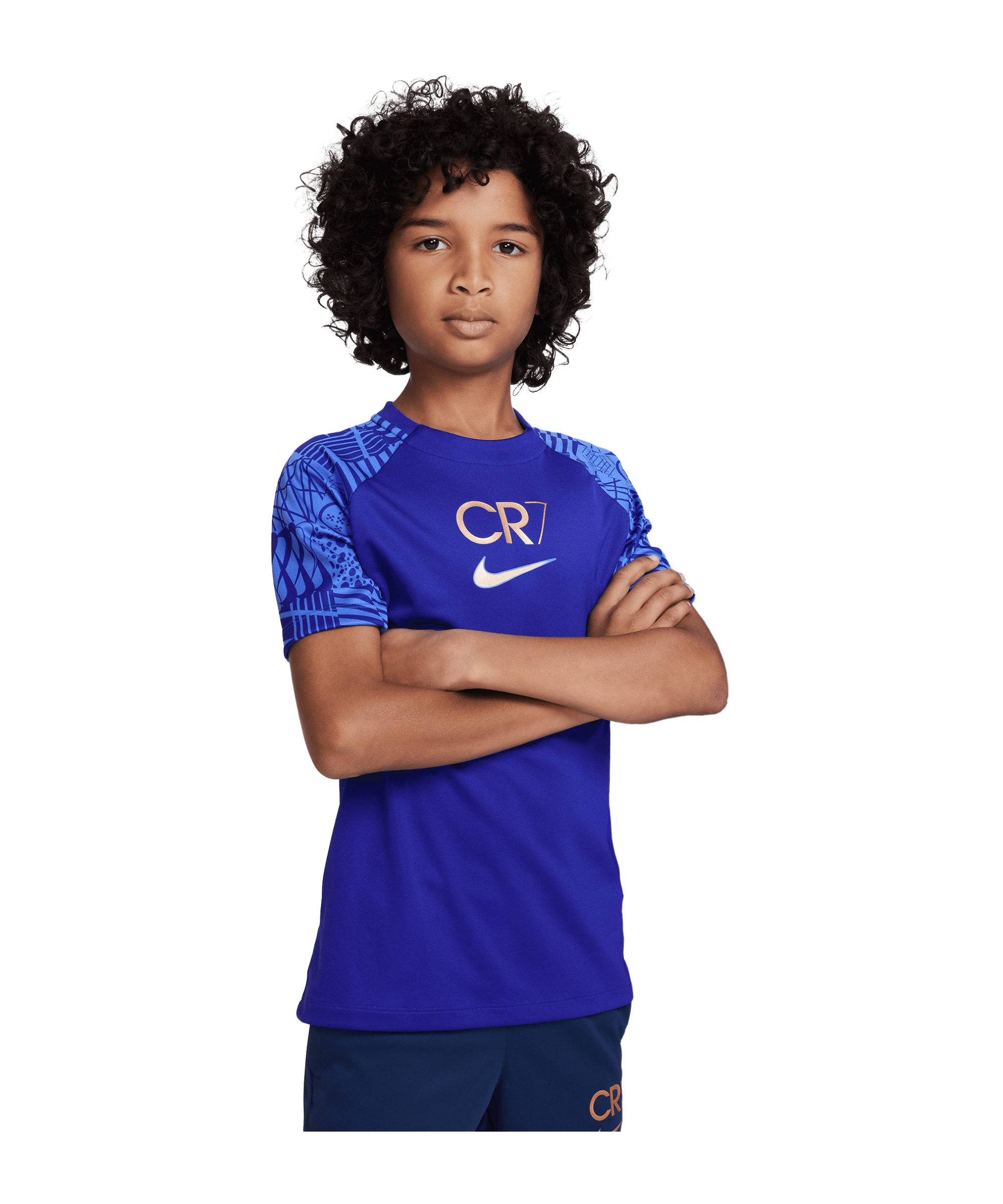 Macadam Vergevingsgezind Aktentas Nike CR7 T-Shirt Kids - Blauw