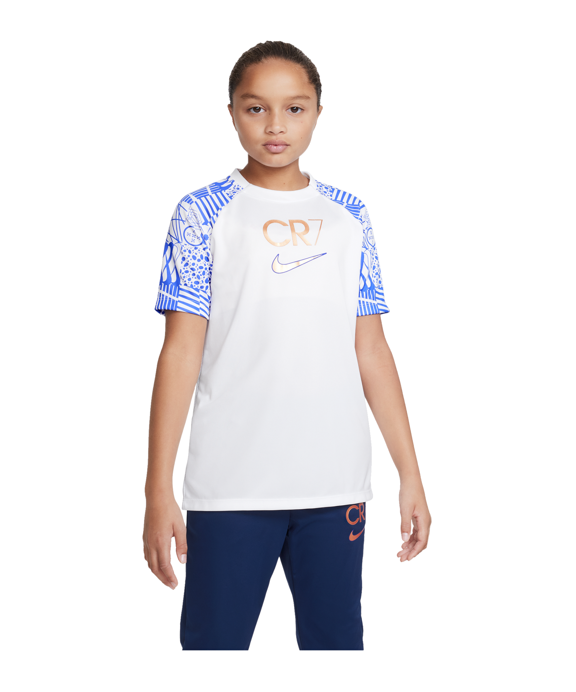 kirurg Precipice modtage Nike CR7 T-Shirt Kids - White