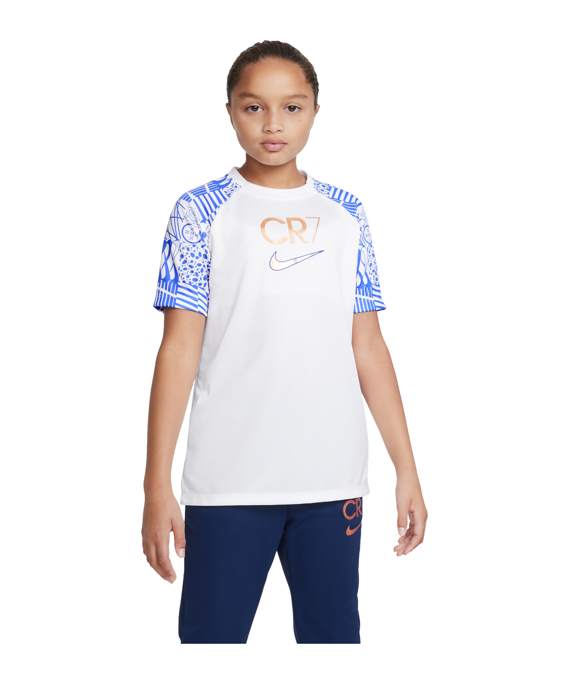 Nike CR7 T-Shirt Kids - White