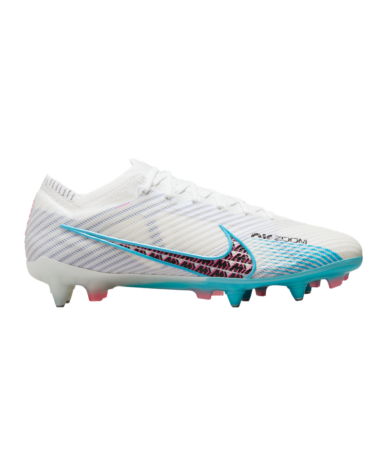 Nike Mercurial Vapor 13 Elite SG Pro Anti-Clog White Red Blue