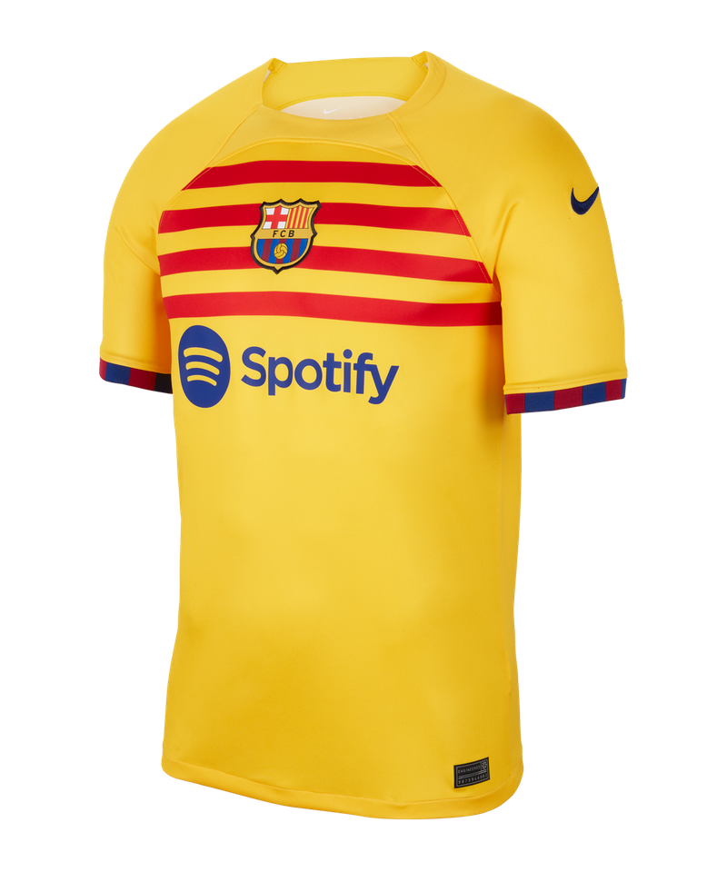 koolhydraat Adelaide seksueel Nike FC Barcelona Shirt 4th 2022/2023 - Yellow