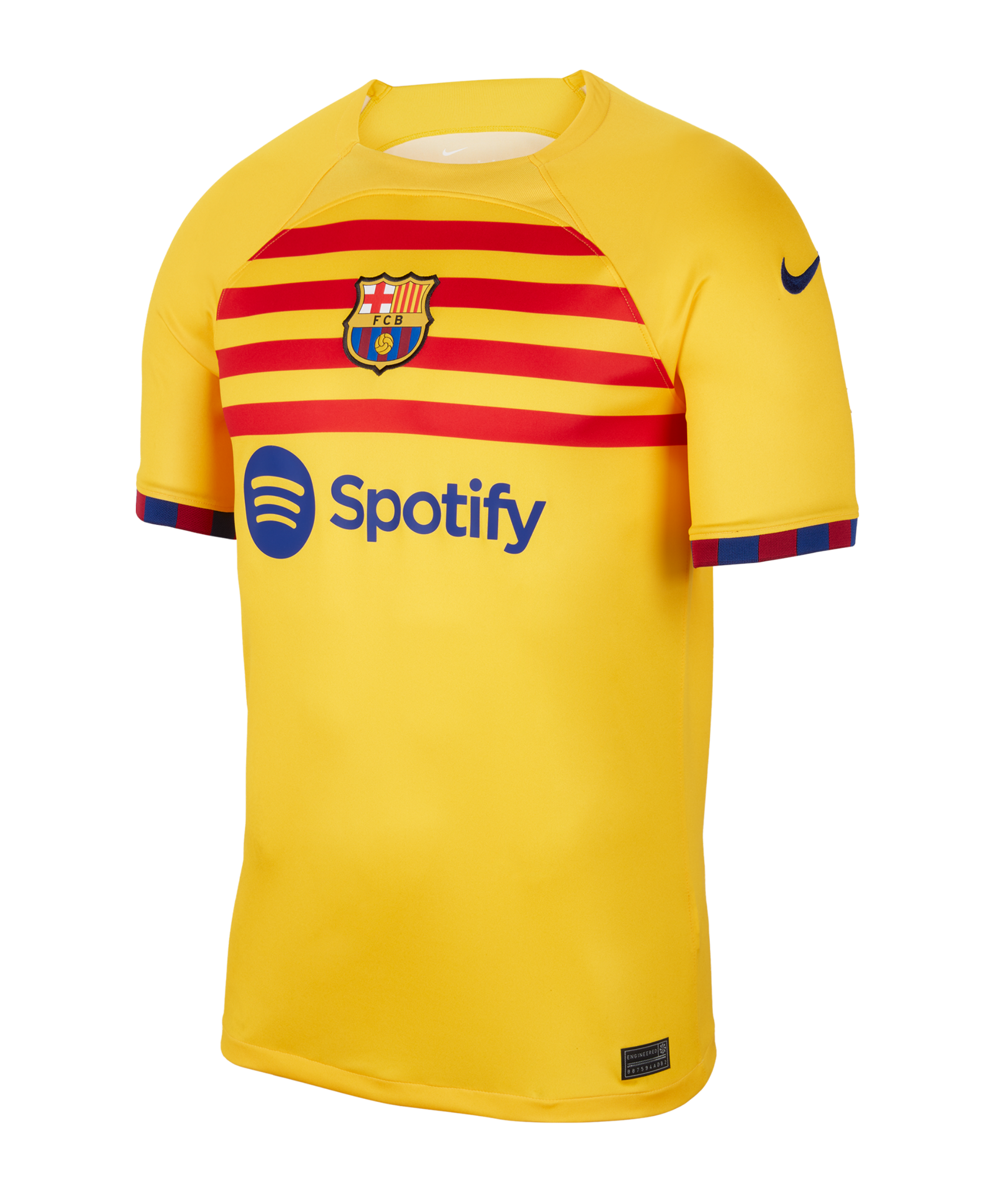 ik ben slaperig Ananiver been Nike FC Barcelona Shirt 4th 2022/2023 - Geel