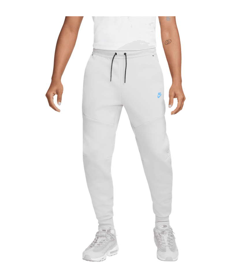 White nike hot sale fleece pants