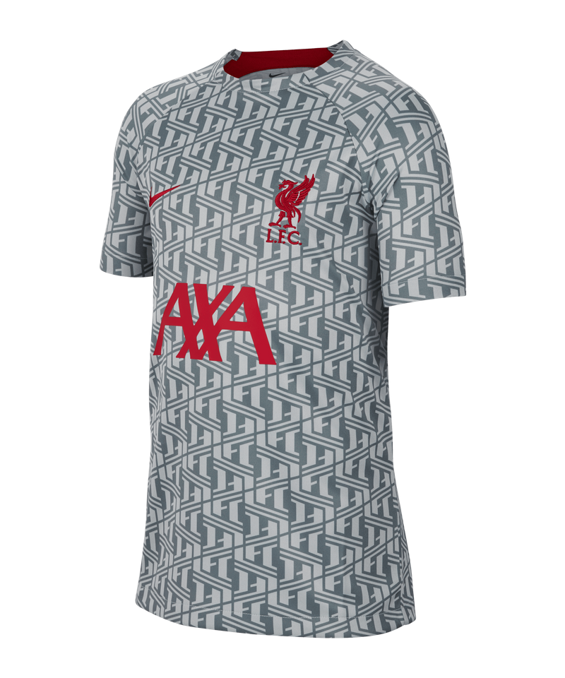 Nike FC Liverpool Prematch Shirt 2022/2023 Kids Red