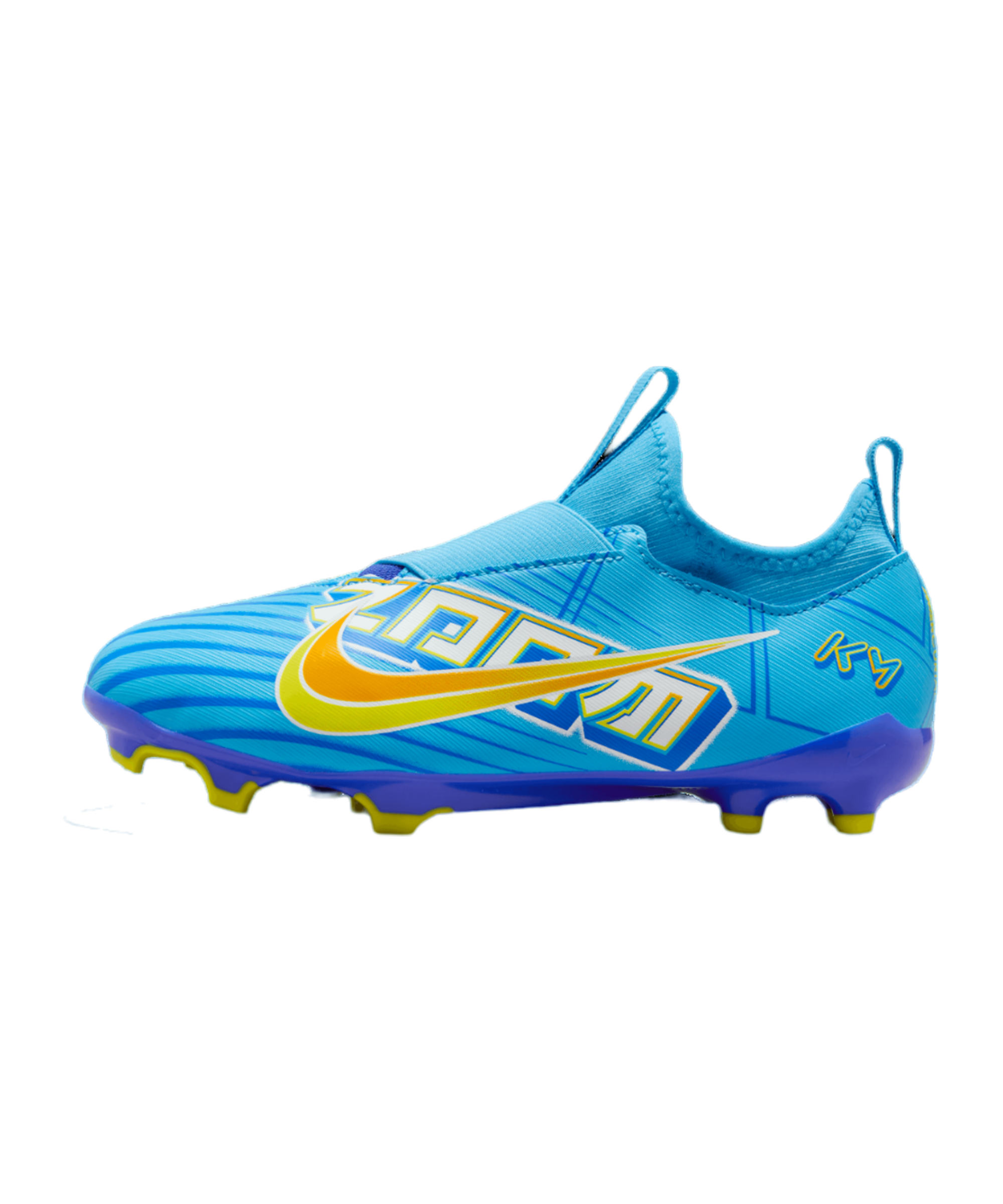 Nike Kylian Mbappé x Zoom Mercurial Vapor 15 Academy FG mg GS 'Motivation Pack' | Blue | Kid's Size 10