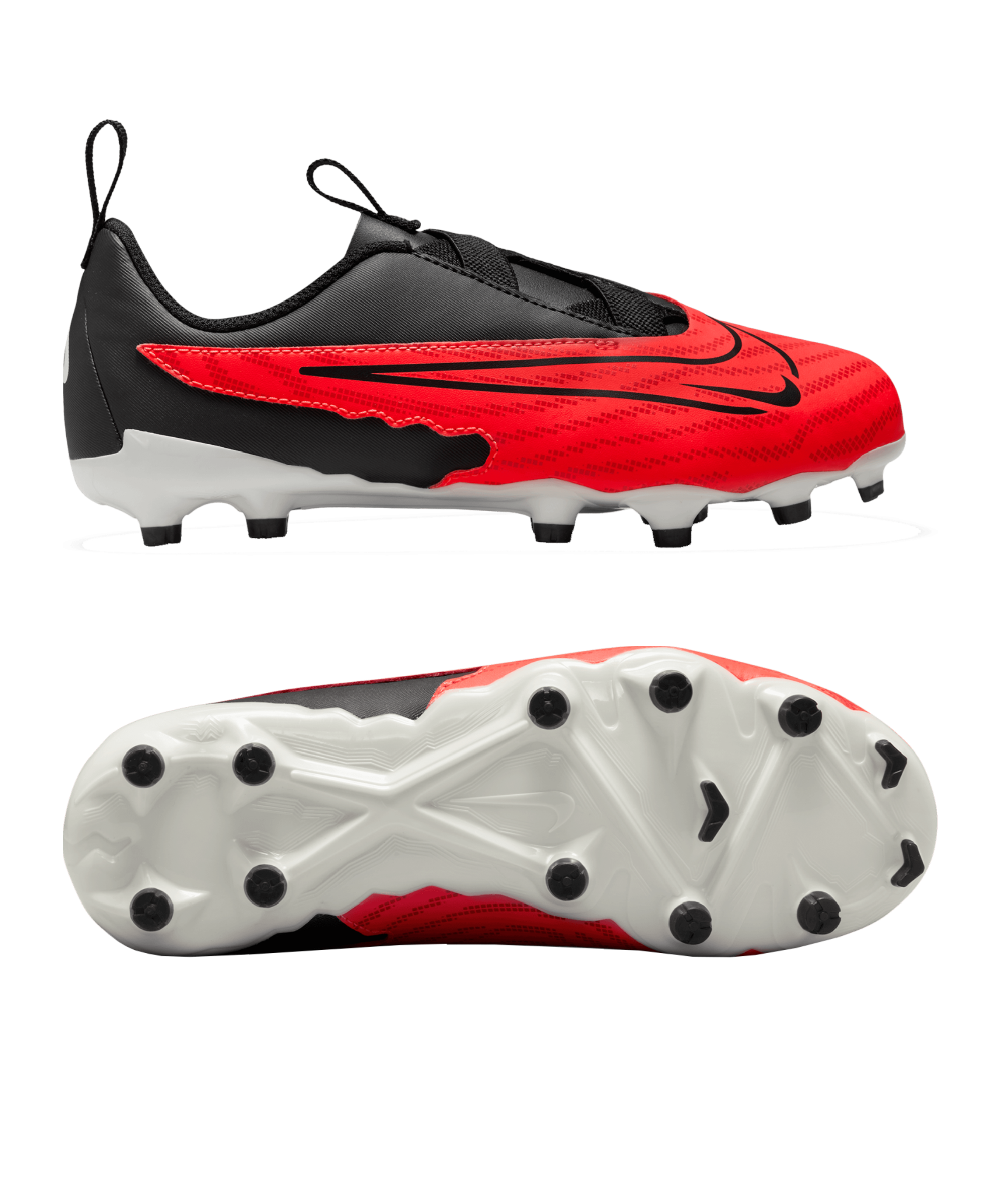 Nike Soccer phantom venom astro turf boots in red